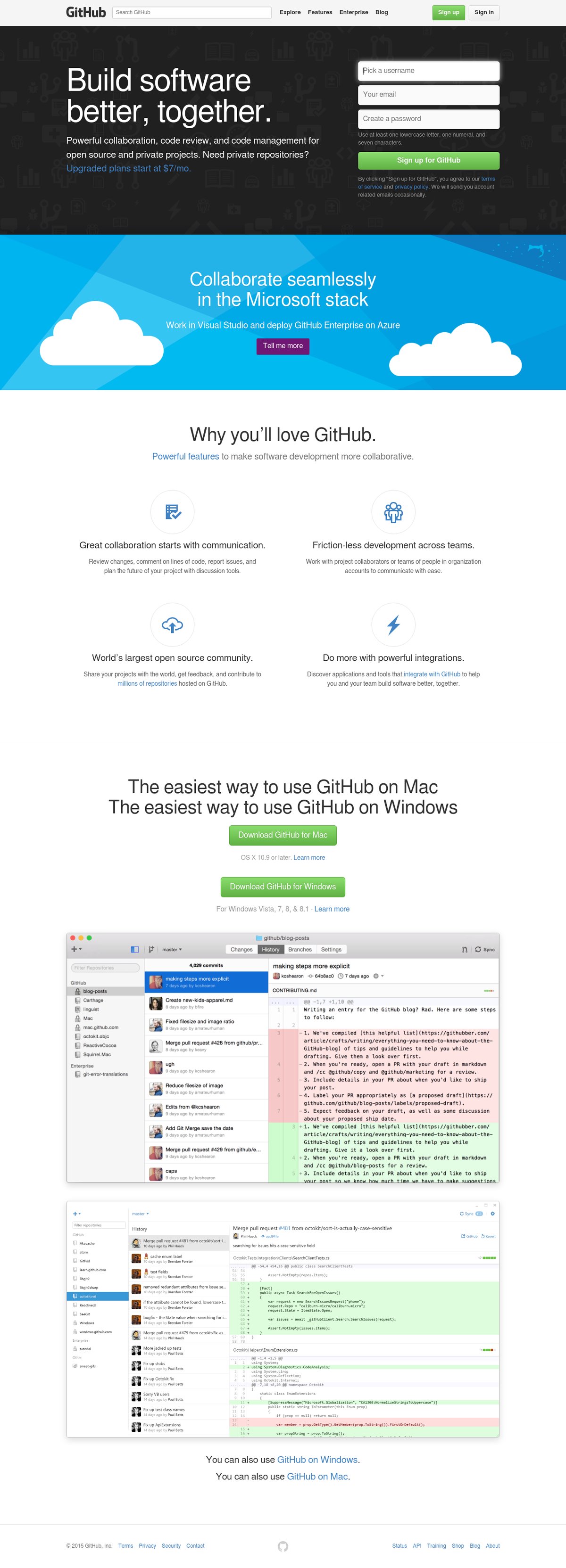 Screenshot from 2015