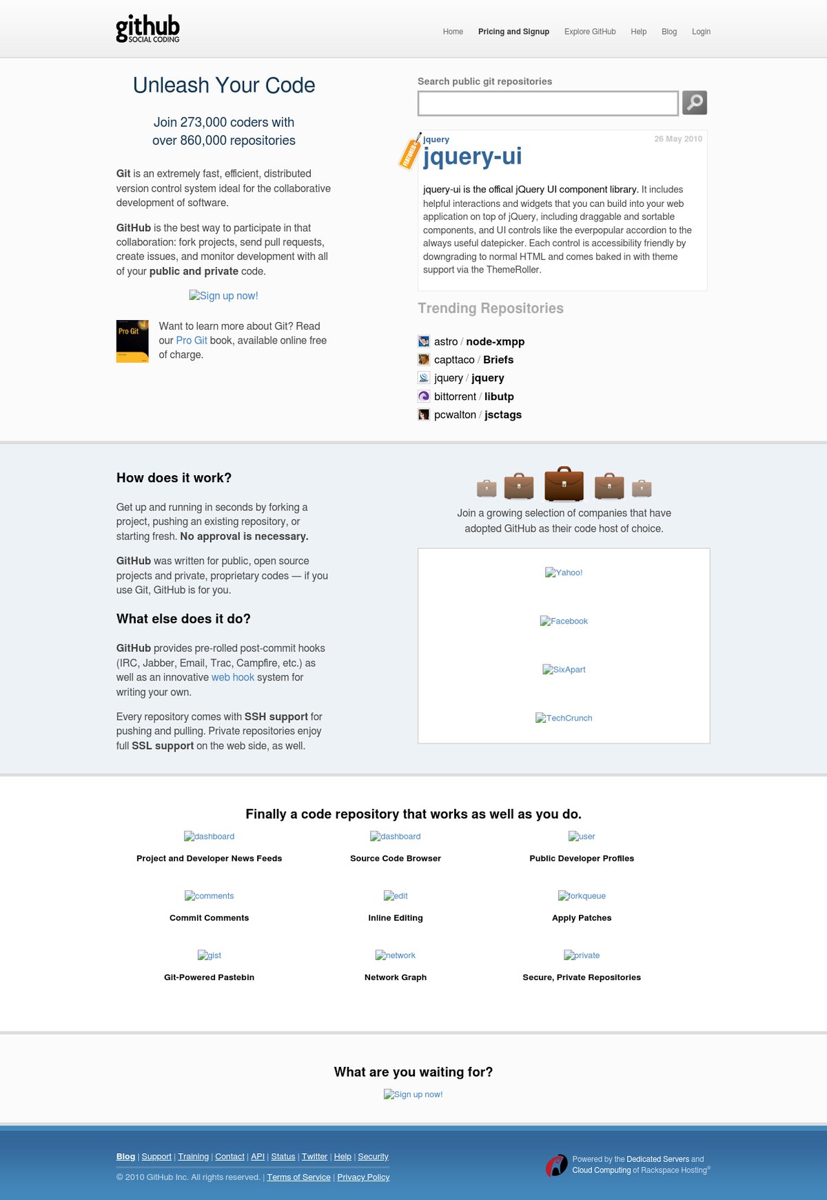Screenshot from 2010