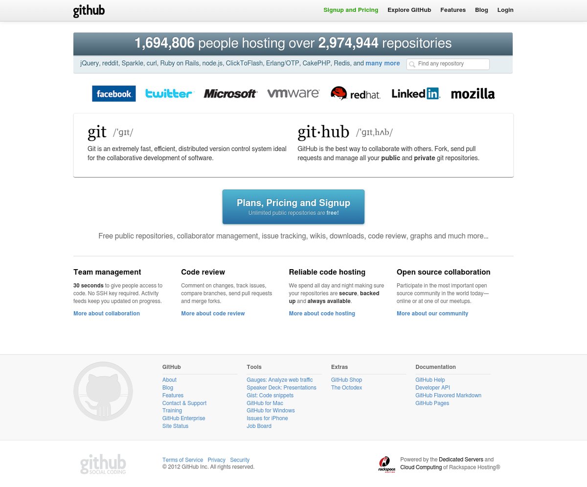 Screenshot from 2012